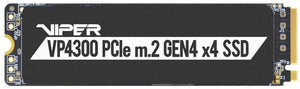 Ssd patriot 2tb viper vpn4300 m.2 2280 pcie gen4 gaming  read:7400mb write:5500 mb/s - vp4300-2tbm28h