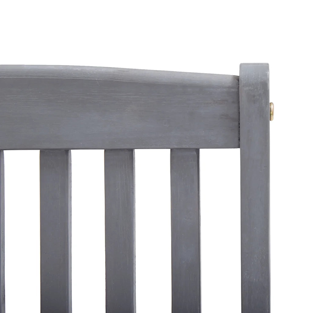 Sedie da Giardino Pieghevoli 4 pz in Legno Massello d'Acacia 46334