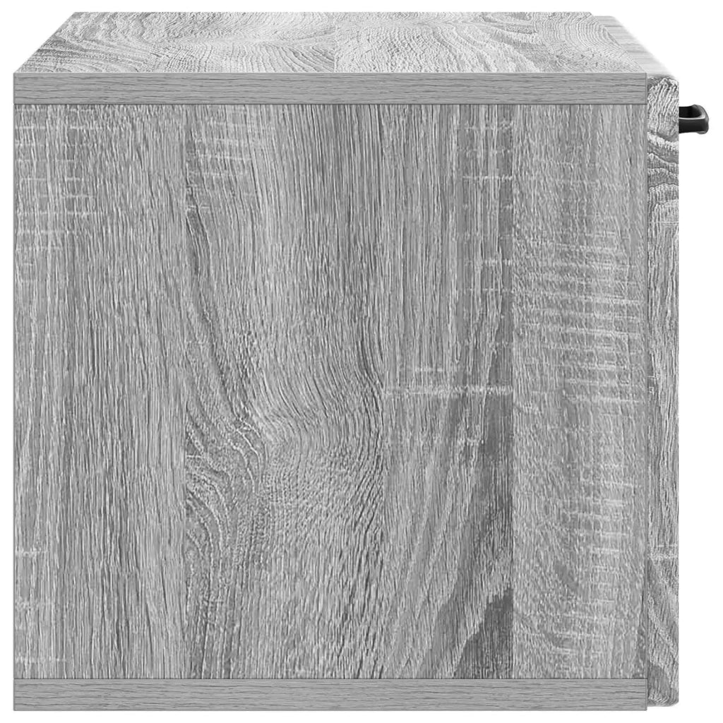 Mobile Porta TV da Muro Grigio Sonoma 59,5 x 31 x 30 cm
