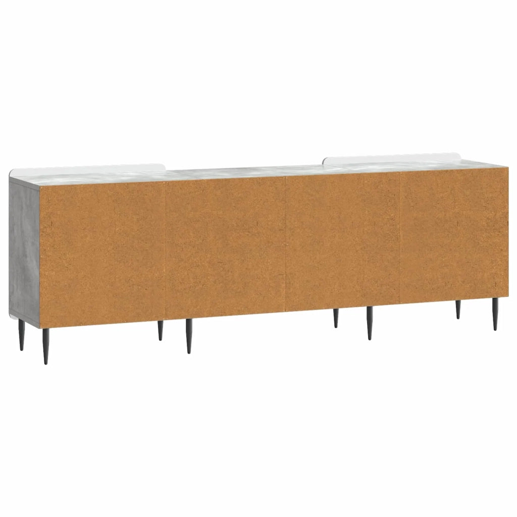 Mobile TV Grigio Cemento 150 x 31 x 52 cm Legno ingegnerizzato