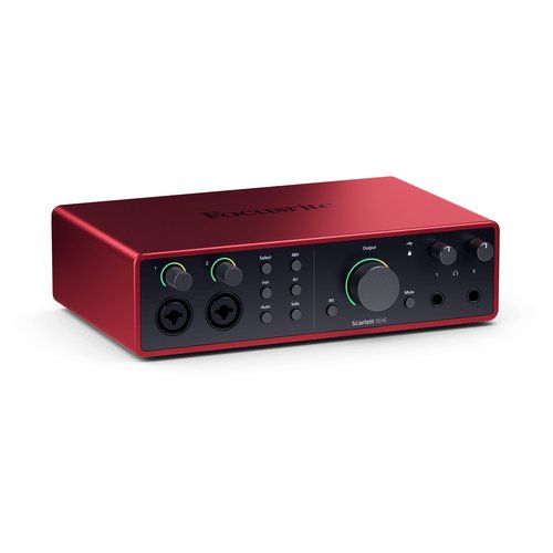Interfaccia audio focusrite scarlett 16i16 gen4 red - 0815301001508
