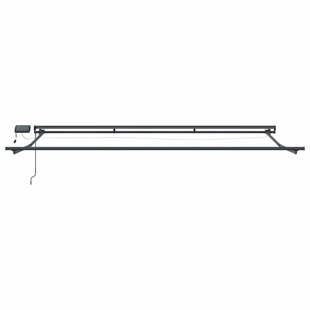 Cornice per Tenda Manuale con LED 4 × 3,5 m 3420867