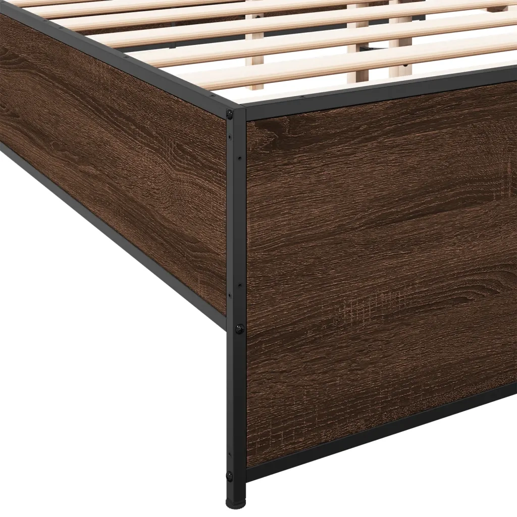 Giroletto Rovere Marrone 200x200cm in Legno Multistrato Metallo 3279871