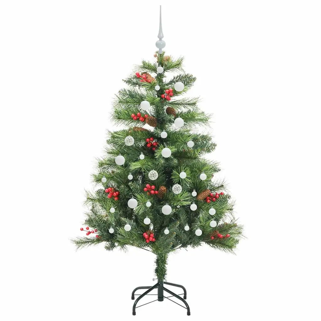 Albero di Natale artificiale Verde 150 cm PVC e Metallo 3395128