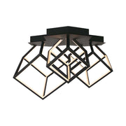 Plafoniera LED dimmerabile V-TAC VT-7921 nera 3000K
