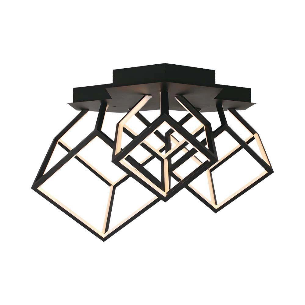 Plafoniera LED dimmerabile V-TAC VT-7921 nera 3000K