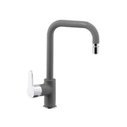 Miscelatore da cucina granito croma mat Lento