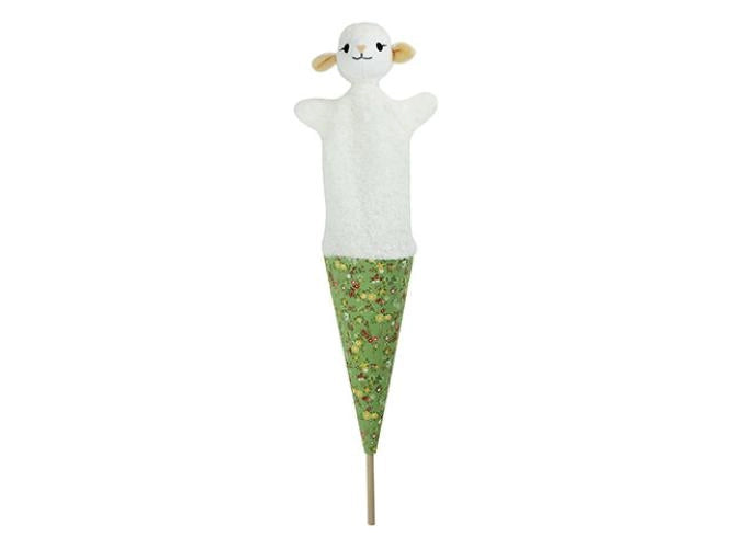 Bass & Bass - Pop up Hand Puppet Sheep - Made in Europe - Vintage Toy