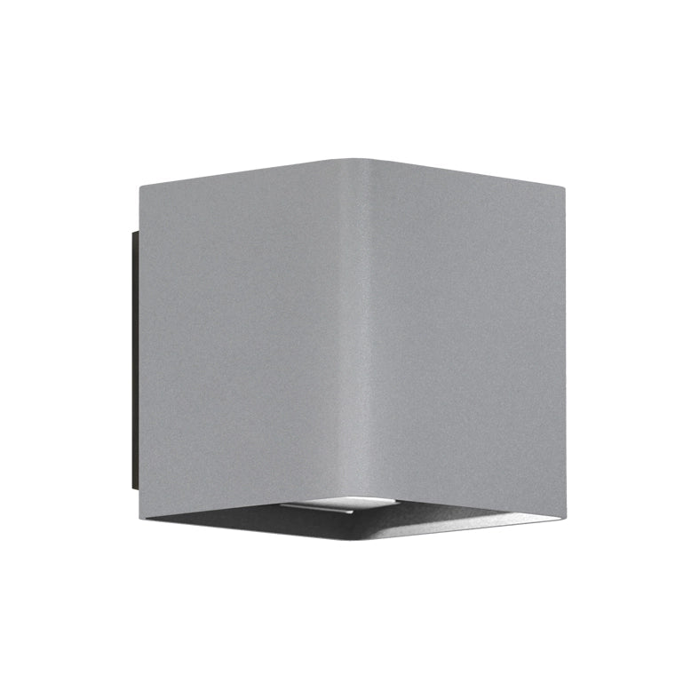 GHEE EVO - Applique LED 10W per Esterno IP65, Orientabile 30-130°, 4000K, Grigia, Luce Progettuale - Rossini Group