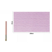 Trade Shop - Rotolo Pellicola Adesiva In Pvc Onde Rosa 45cm X 2mt Mobili Cassetti Casa 71225 -