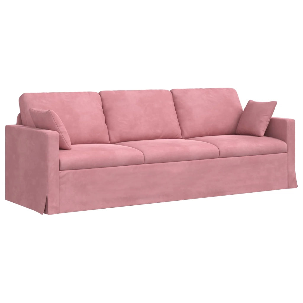 Divano | Divano da soggiorno | Sofa Rosa 228 x 78 x 80 cm Velluto