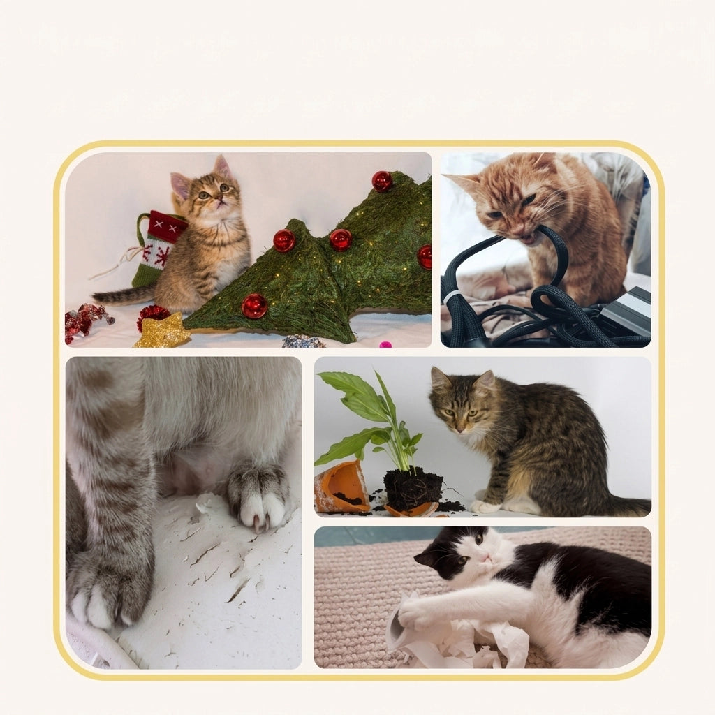 Tiragraffi a Botte a Tre Piani in Peluche e Sisal per Gatti Grandi; Ø45x79 cm; Cachi e Marrone