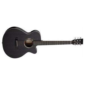 Chitarra acustica tanglewood blackbird twbb sfce smokestack black sati - 0819907021427