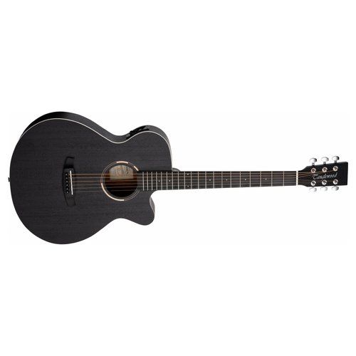 Chitarra acustica tanglewood blackbird twbb sfce smokestack black sati - 0819907021427
