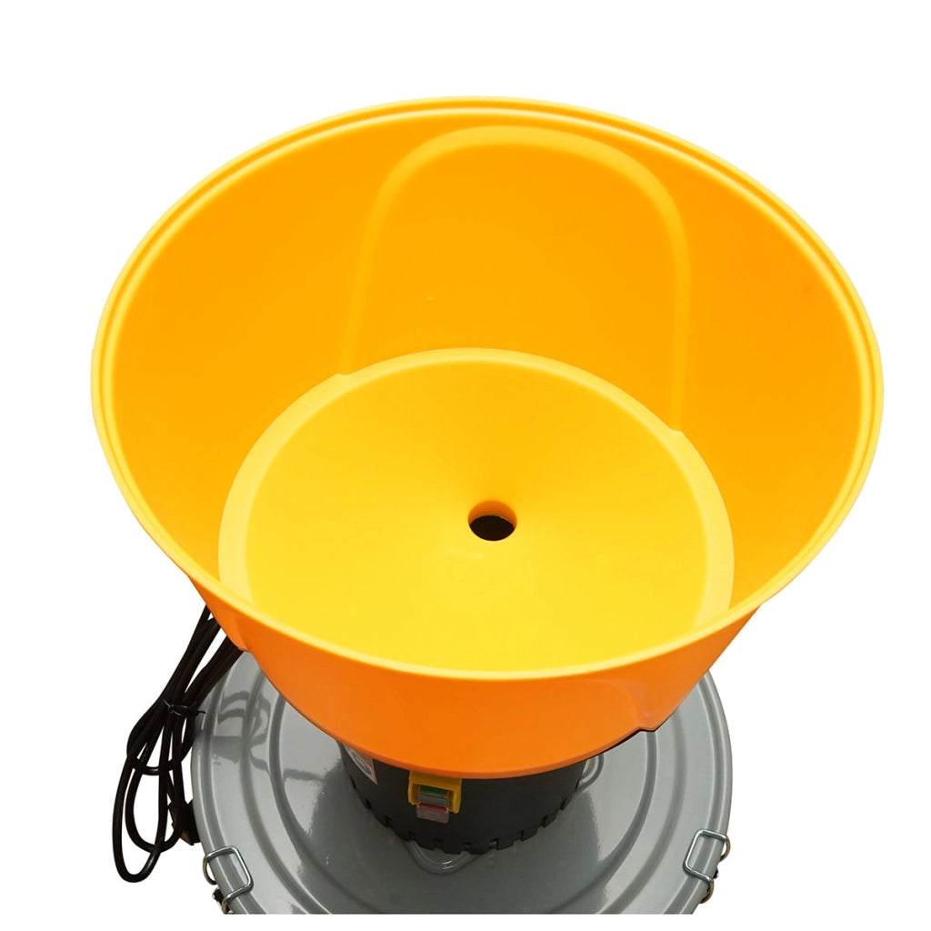 Mulino elettrico per cereali 1,3 KW, 220V, serbatoio 60L, 19000 giri/min, capacità 350 Kg/h, 5 setacci inclusi