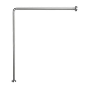 Asta Alluminio Angolare Cromo D.25 80X80 - Gedy
