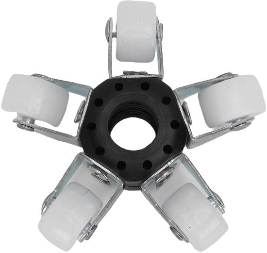 Guida di navigazione per camere di inspection - Ruote di protezione - 5 ruote stabili - Adatto per tubi > 100 mm - Acciaio inossidabile - Nylon - Scorrimento liscio - Camera di inspection