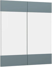 Frontale cucina R-Line, Grigio-blu, 59.2 x 59 cm frontale del mobile per pensile con vetro
