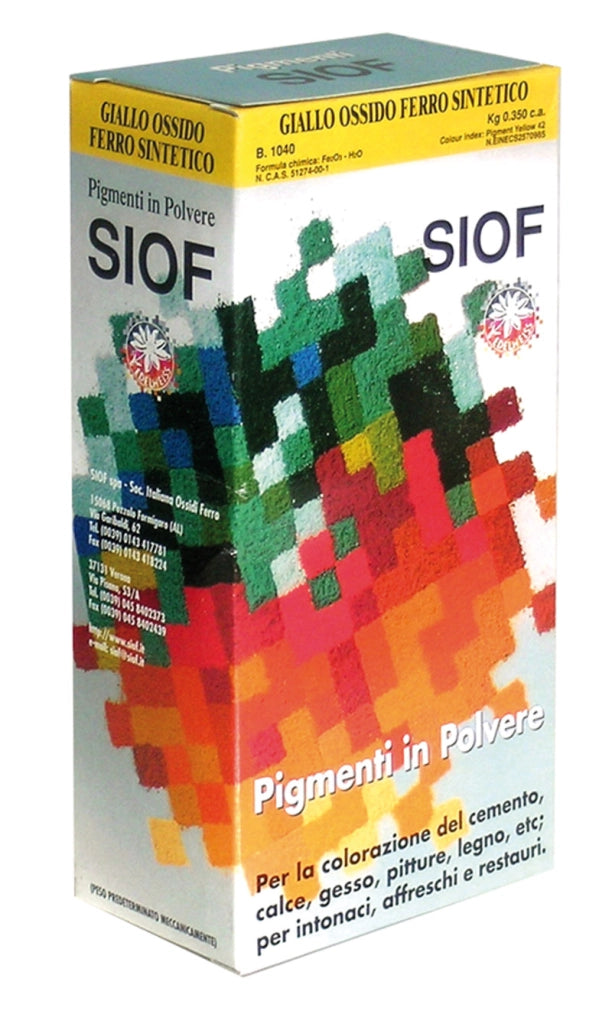 OSSIDO IN POLVERE gr. 500 col. Giallo fiore