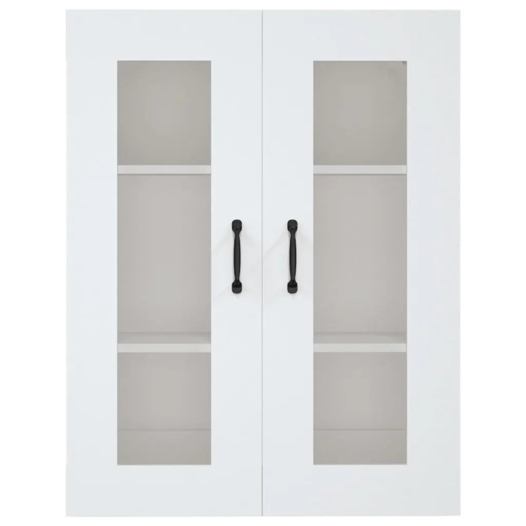 Armadietto Pensile a Parete Bianco 69,5x34x90 cm cod mxl 9051