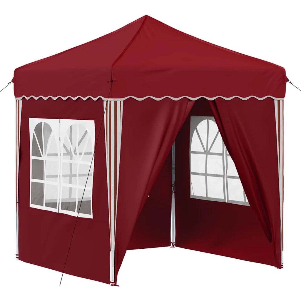 Tenda per feste a pop-up-Gazebo Borgogna 195 x 195 x 245 cm 207541