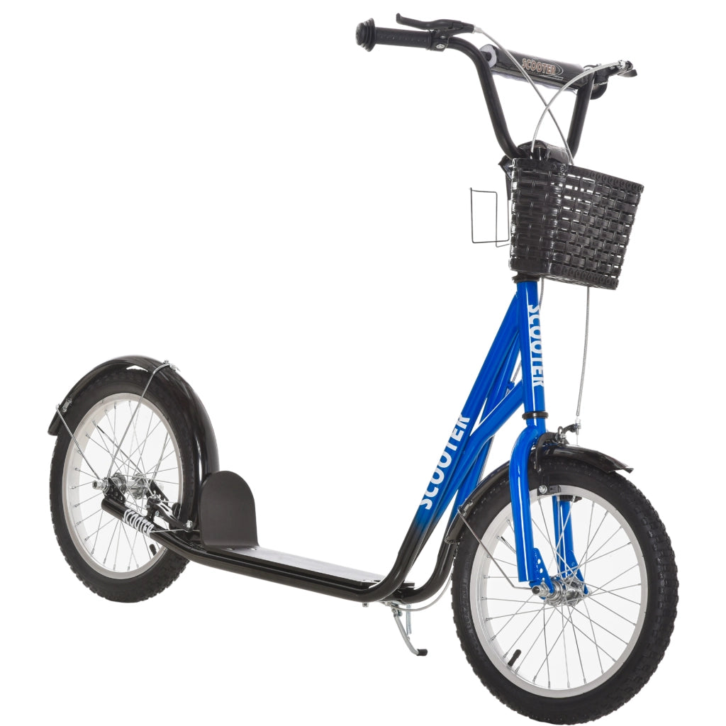 Scooter per Bambini ¨C zephmum ¨C Regolabile, Blu e Nero