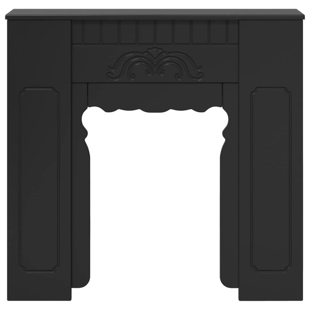 Cornice per camino Nero 93 x 20 x 89 cm Legno ingegnerizzato 8006625