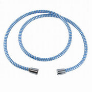Trade Shop - Tubo Laccio Flessibile Doccia Ricambio 1,8 Mt Laccio Pvc Rivestimento Blu 87297 -