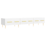 Mobile TV | Armadietto TV | Mobile Porta TV Bianco 150x36x30 cm in Legno Multistrato