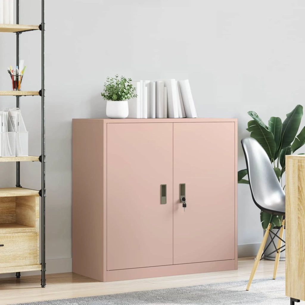 Armadio Rosa 90 x 40 x 90 cm Acciaio CFW7126564