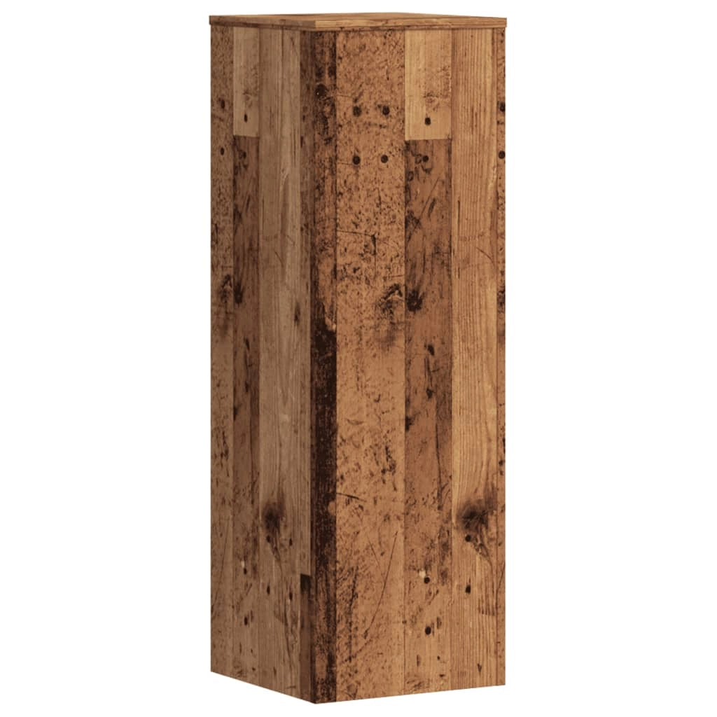 Portavasi mobili per fiori set da 2 legno di recupero legno ingegnerizzato marrone 02_0045371