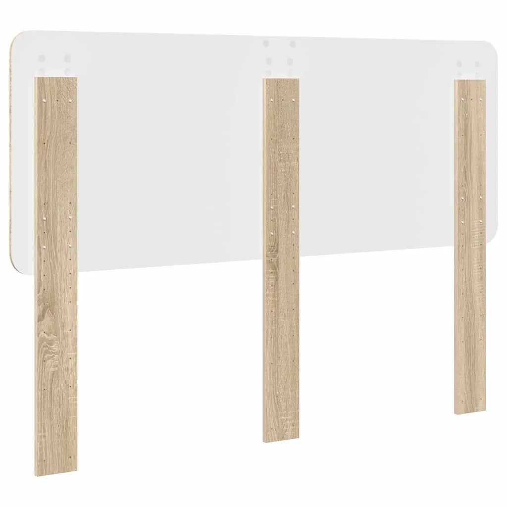 Testiera-Testata-Testiera Decorativa Rovere Sonoma 150 cm Legno multistrato 701029