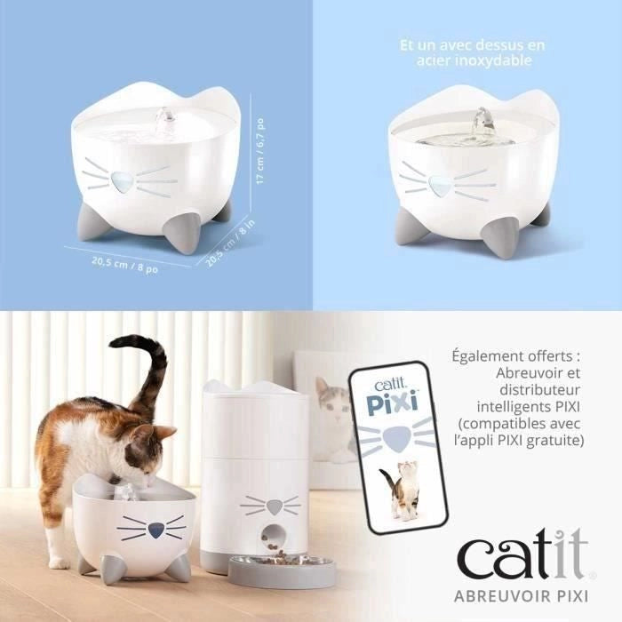 CAT IT Fontana Automatica per Gatti - 2,5 L - Verde