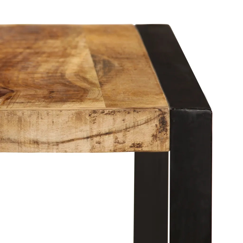 Tavolo da Pranzo in Legno Massello di Mango Grezzo 180 cm cod mxl 25162