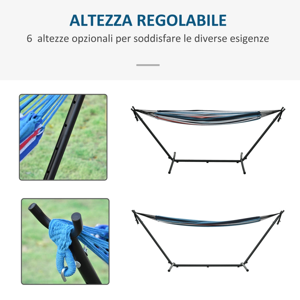 Amaca Autoportante Bianco con Borsa ¨C zephmum ¨C 310x117x105 cm