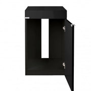 AqPet Cabinet 50 Supporto per Acquari in Legno 50x50x80h Colore: Nero