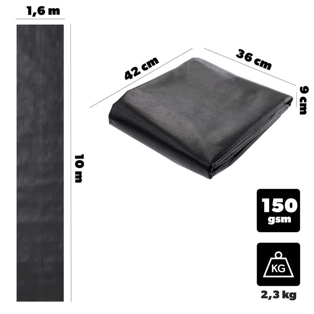 KADAX Agrowłóknina 150gsm P25696 1.6 x 10m K16417