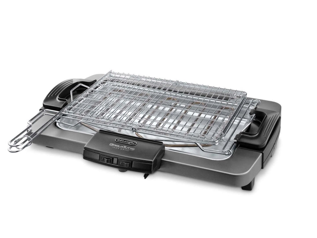 De’Longhi BQ 80.X Grill Da tavolo Elettrico Grigio 2450 W