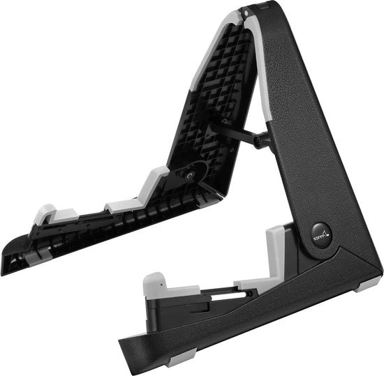 Standardeggiacchetta A-forma per basso acustico e elettrico - regolabile e pieghevole - leggera e trasportabile con supporti in silicone