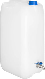 Serbatoio d'acqua da 30 litri con rubinetto - Serbatoio acqua - Risorsa idrica - Serbatoi d'acqua 5/10/20 litri - Sostenibile - Utile per uso esterno - Contenitore acqua