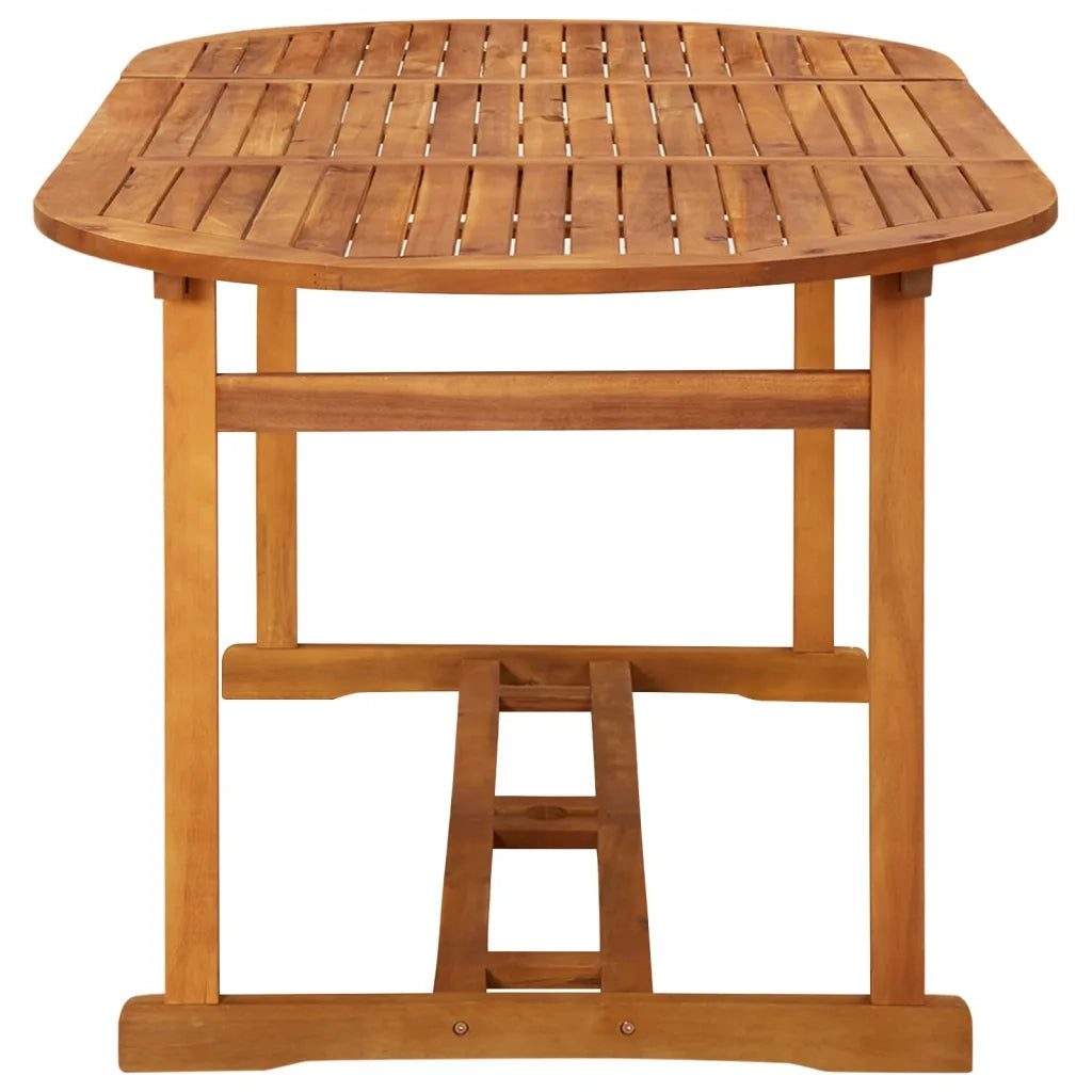 Set da Pranzo per Giardino 7 pz con Cuscini Grigio 3103597