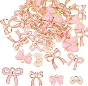 40 pezzi di filo di seta - 4 stili - gioielli da donna da fare in casa - bracciale collana orecchini - materiali per fare artigianato