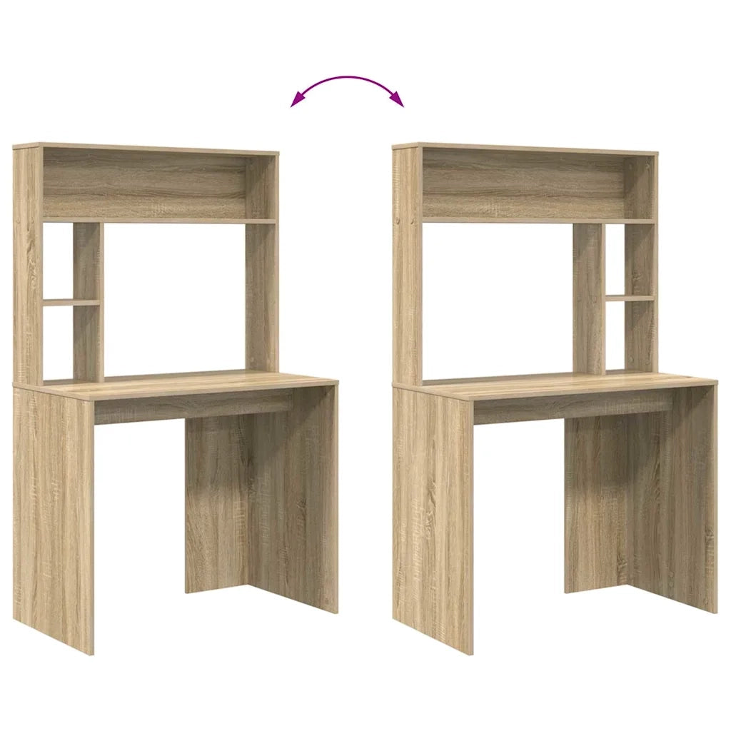 Scrivania Rovere Sonoma 91 x 50 x 149 cm Legno ingegnerizzato 869260