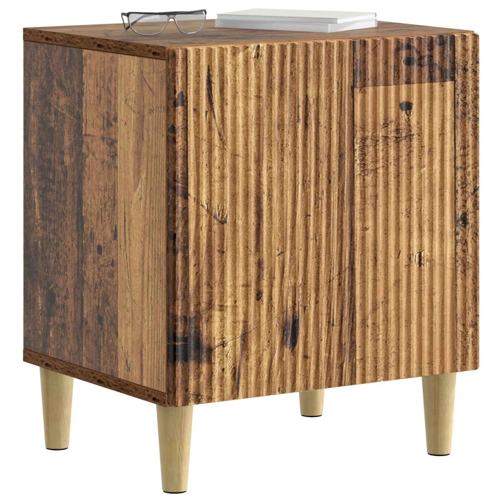Armadio da Notte 2 pcs Legno antico 43 x 34,5 x 50 cm 894582