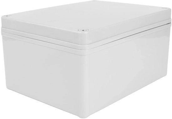 Scatola di Connessione Esterna - Impermeabile Box Elettrica per Progetti - Grigia - Box di Connessione con Piattaforma di Montaggio - Protezione IP67 - 200x150x100 mm