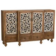 Credenza in legno marrone 160x42x102h