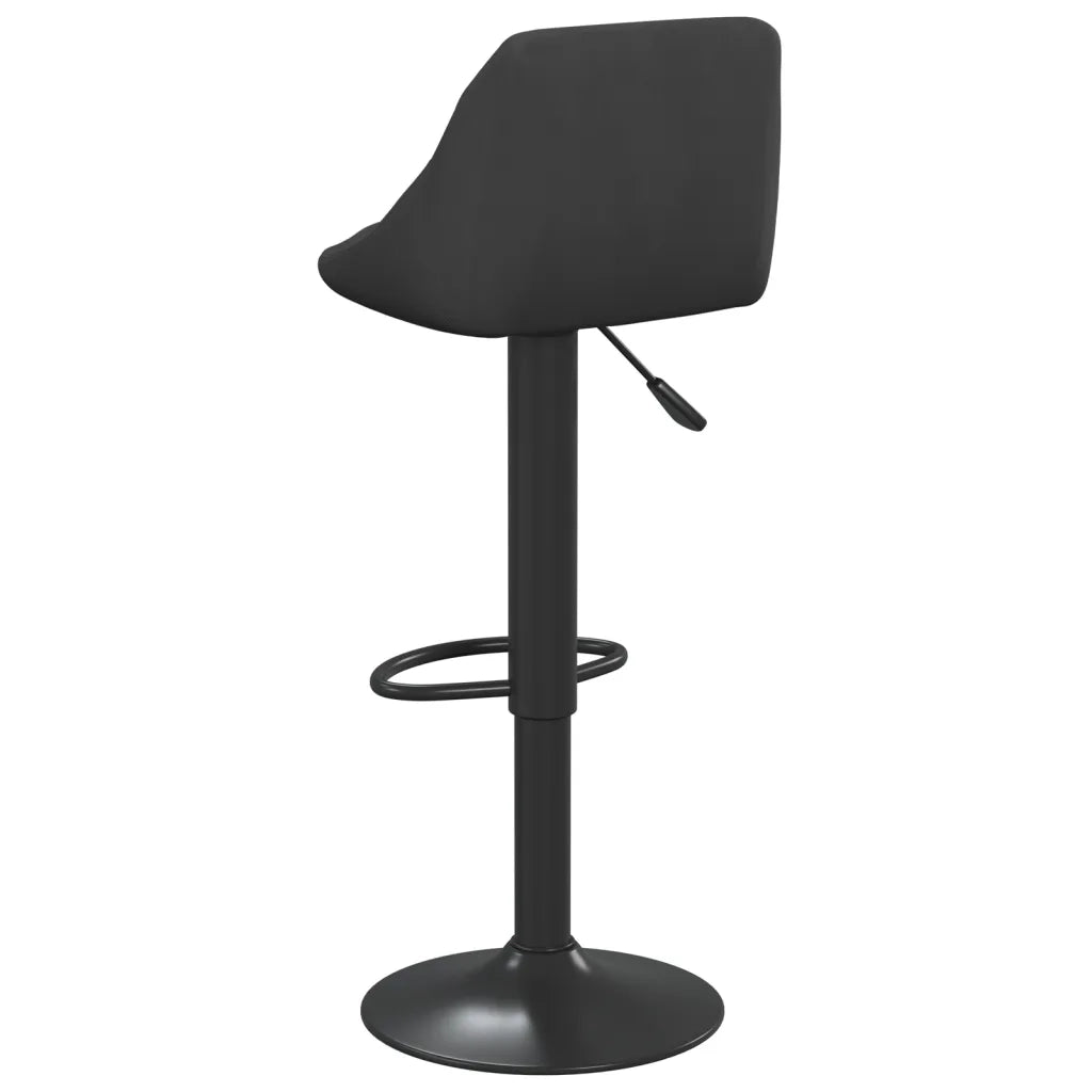 Sgabello da Bar Nero in Velluto cod mxl 75747
