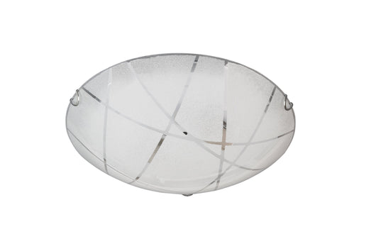 Plafoniera da Interno  E27 in Vetro Bianco