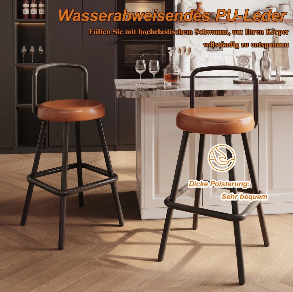 Set carrello cucina mobile con sgabelli e presa elettrica