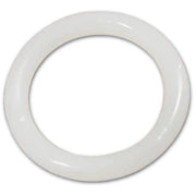 ANELLI PER SCORRITENDA TUBOLARI IN PLASTICA BIANCO- - ø mm.30-45 - 100 pezzi
